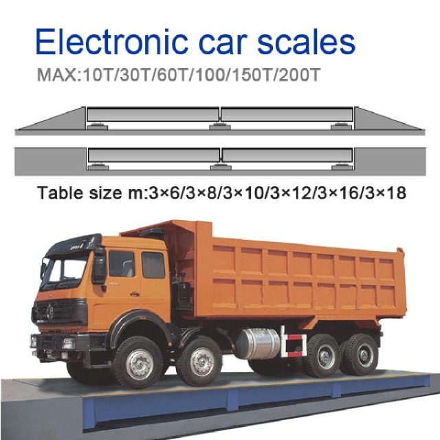 Heavy Duty Truck Scale 700L